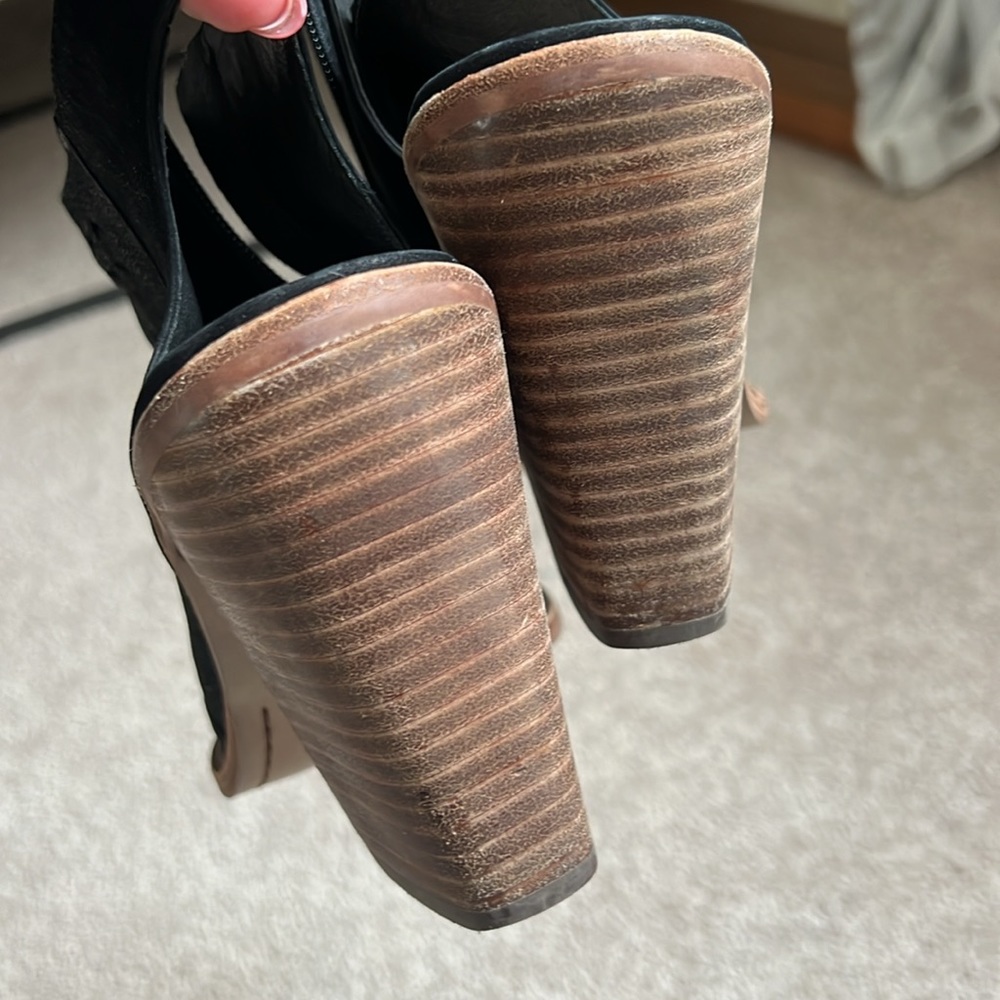 Vince Camuto Open Toe Booties - image 4